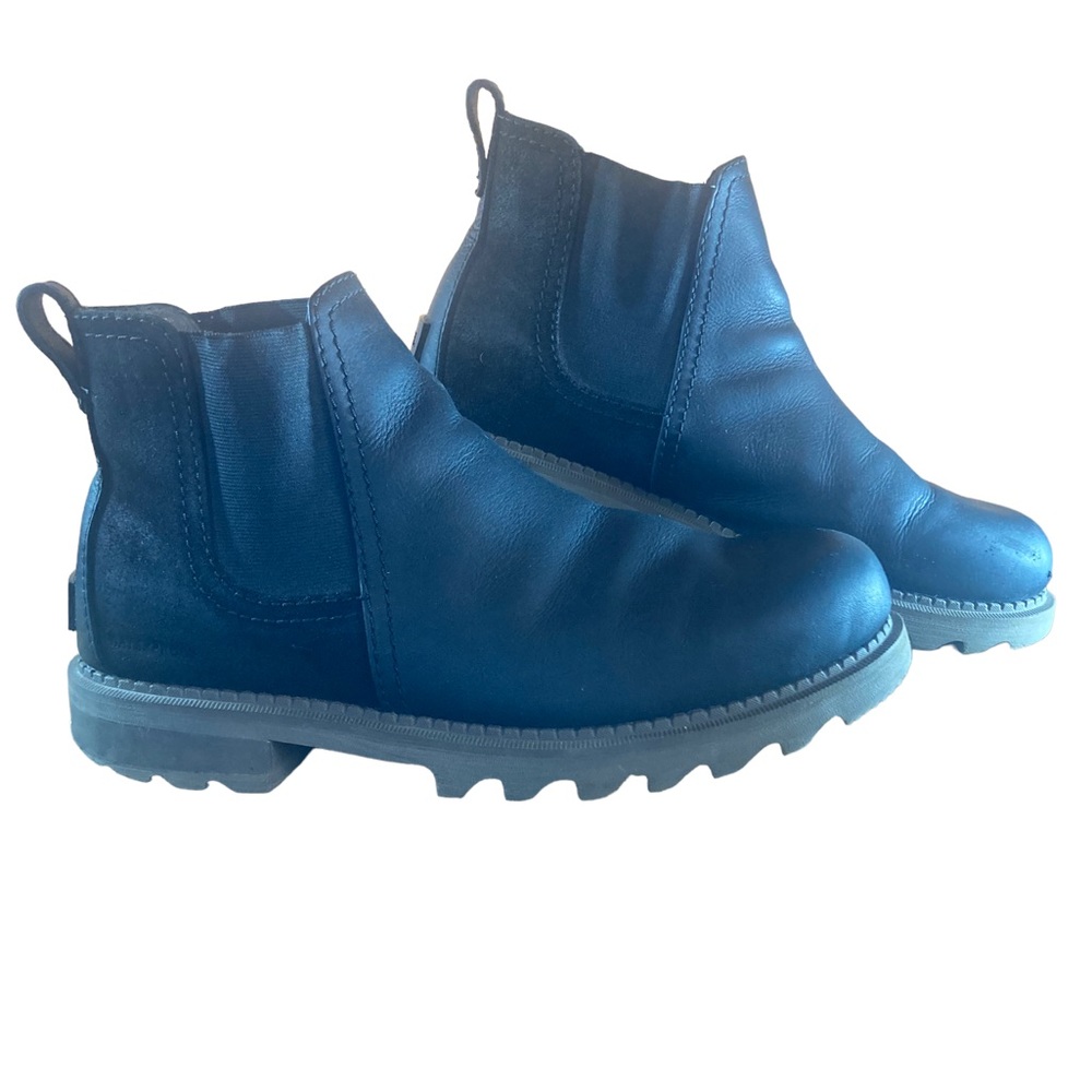 Sorel Mad Brick leather Chelsea boots